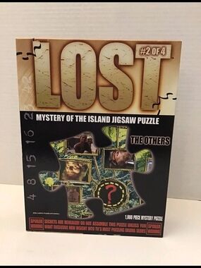 LOST TV Series "Mystery of the Island" 1000-Piece Jigsaw Puzzle- #2 of 4 - NEW